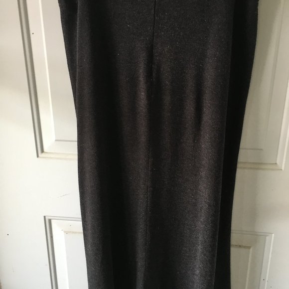Grey Midi skirt, size Large/14 - Picture 4 of 5